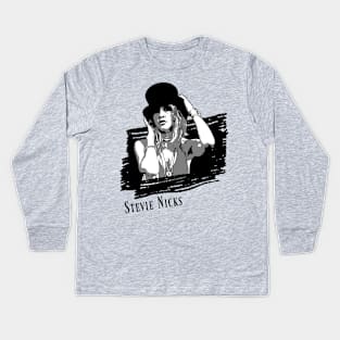 Stevie Nicks, Musician Kids Long Sleeve T-Shirt